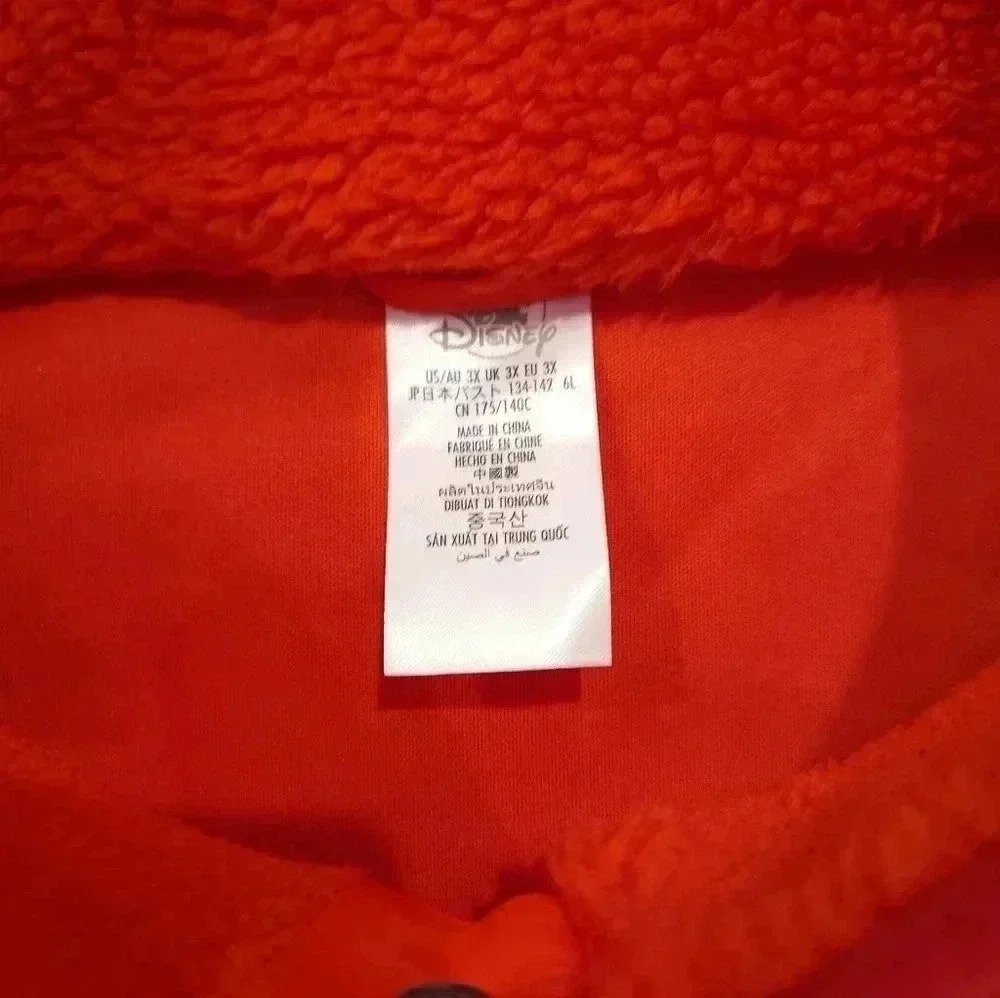 Disney Minnie Mouse Womens Jacket Size 3X thick Sherpa - Picture 3 of 7